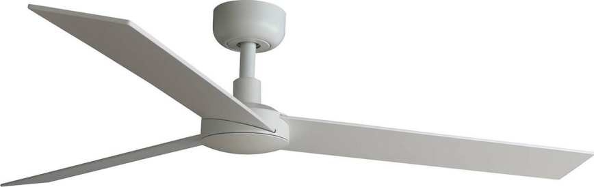 FARO 34297WT - Ανεμιστήρας οροφής RUDDER L λευκό/μπεζ διάμετρος 132 cm Wi-Fi Tuya + τηλεχειριστήριο