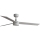 FARO 34297WT1S - Ρυθμιζόμενος ανεμιστήρας οροφής LED RUDDER L LED/18W/230V 2700/3000/4000K Ø 132 cm μπεζ/λευκό Wi-Fi Tuya + τηλεχειριστήριο