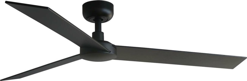 FARO 34298WT - Ανεμιστήρας οροφής RUDDER L μαύρο/βέγκε διάμετρος 132 cm Wi-Fi Tuya + τηλεχειριστήριο