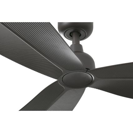 FARO 34301 - Οροφής ανεμιστήρας PALMA καφέ διάμετρος 129 εκ. IP44 + τηλεχειριστήριο