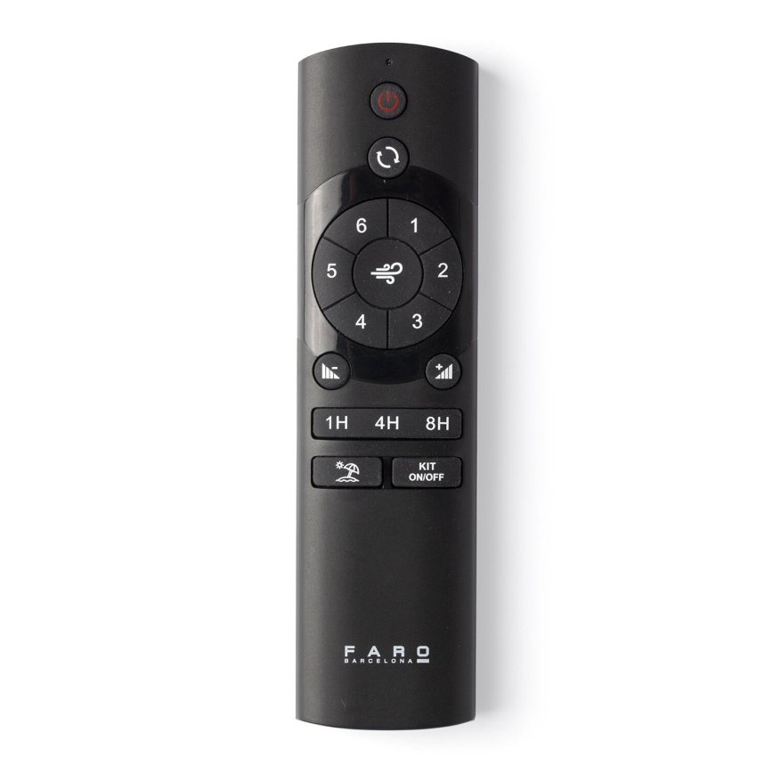 FARO 34304 - Τηλεχειριστήριο για ανεμιστήρες 2xAAA μαύρο