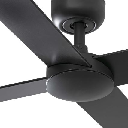 FARO 34356 - Ανεμιστήρας οροφής RUDDER L καφέ/μαύρο διάμετρος 132 cm + τηλεχειριστήριο