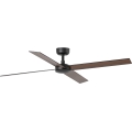 FARO 34356WT - Ανεμιστήρας οροφής RUDDER L καφέ/μαύρο διάμετρος 132 cm Wi-Fi Tuya + τηλεχειριστήριο