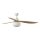 FARO 34361WT-11L - Ανεμιστήρας οροφής OUTWOOD L 1xE27/15W/230V καφέ/λευκό Ø 150 cm Wi-Fi Tuya IP44 + τηλεχειριστήριο