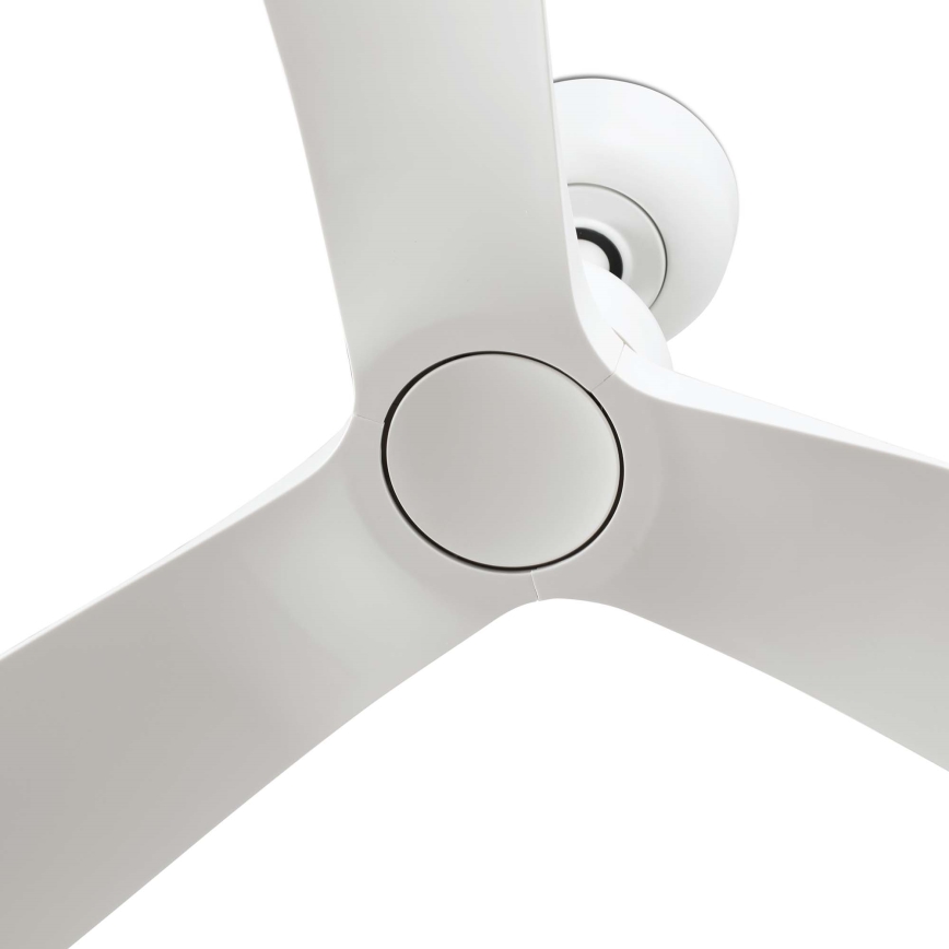 FARO 34363WT - Ανεμιστήρας οροφής OUTWOOD L, λευκός Ø 150 cm Wi‑Fi Tuya IP44 + τηλεχειριστήριο