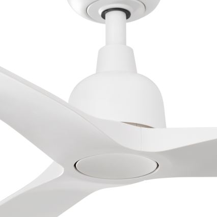 FARO 34363WT - Ανεμιστήρας οροφής OUTWOOD L λευκό διάμετρος 150 cm Wi-Fi Tuya IP44 + τηλεχειριστήριο