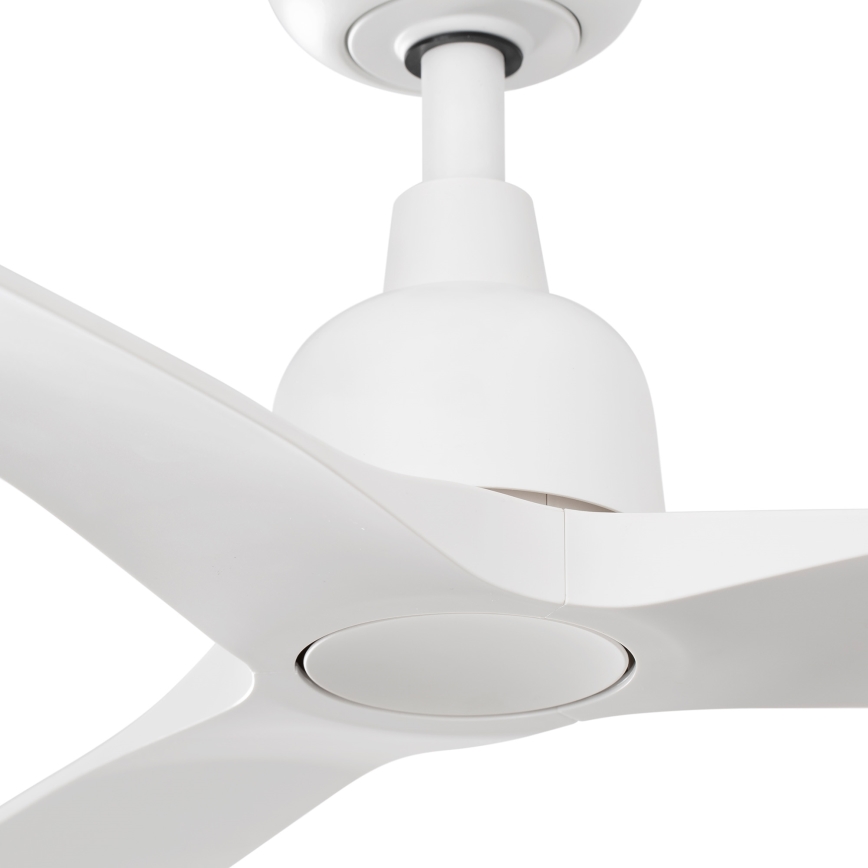 FARO 34363WT - Ανεμιστήρας οροφής OUTWOOD L λευκό διάμετρος 150 cm Wi-Fi Tuya IP44 + τηλεχειριστήριο