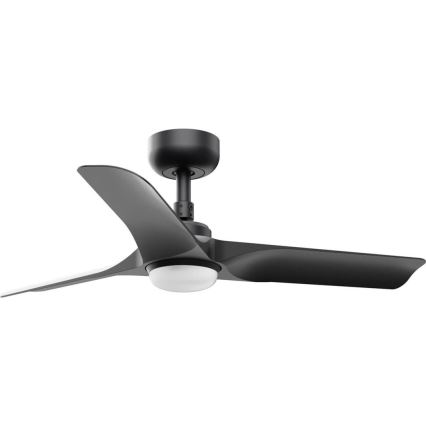 FARO 3L002 - Ρυθμιζόμενο LED φωτιστικό για ανεμιστήρα HEY, HEYWOOD LED/18W/230V 2700/4000/6000K μαύρο