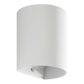 FARO 40522 - Φωτιστικό τοίχου SOLE 1xGU10/8W/230V λευκό στρογγυλό
