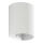 FARO 40526 - Φωτιστικό τοίχου SOLE 1xGU10/8W/230V λευκό αυλακωτό στρογγυλό