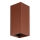 FARO 40568 - Φωτιστικό τοίχου SOLE 2xGU10/8W/230V τούβλο αυλακωτό γωνιακό