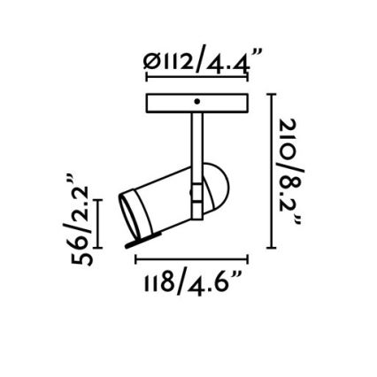 Faro 43529 - Φωτιστικό σποτ ORLEANS 1xGU10/8W/230V λευκό