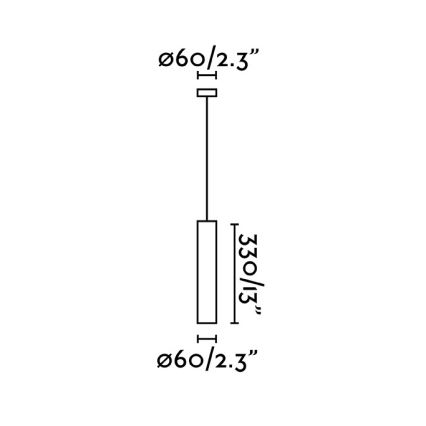 FARO 43755 - Πολύφωτο σε σχοινί STAN 1xGU10/8W/230V