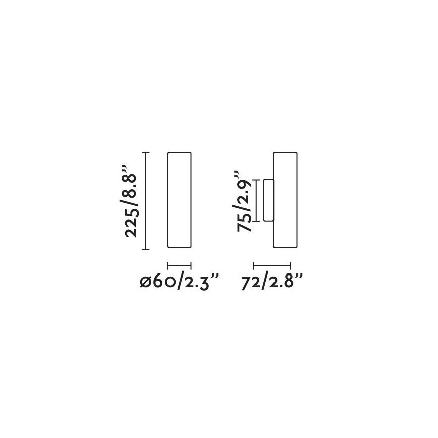 FARO 43760 - Φωτιστικό τοίχου STAN 2xGU10/8W/230V χρυσό