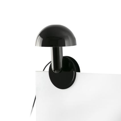 FARO 56100 - Eπιτραπέζια λάμπα με κλιπ 2σε1 BELA 1xE27/15W/230V μαύρο