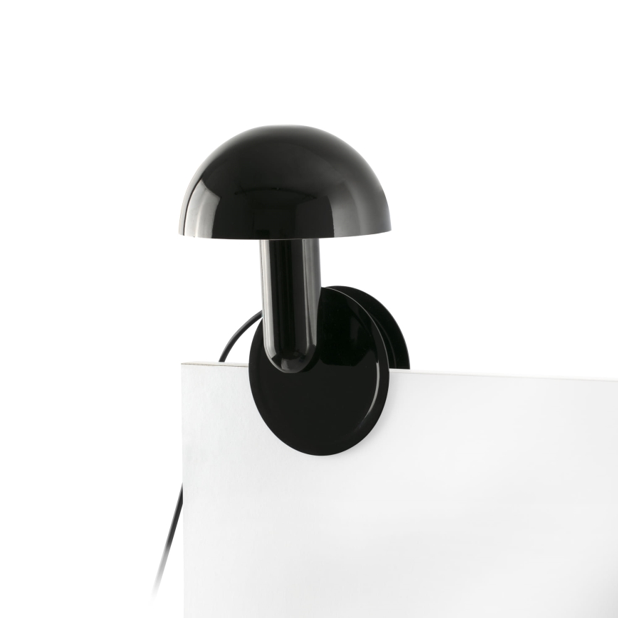 FARO 56100 - Eπιτραπέζια λάμπα με κλιπ 2σε1 BELA 1xE27/15W/230V μαύρο