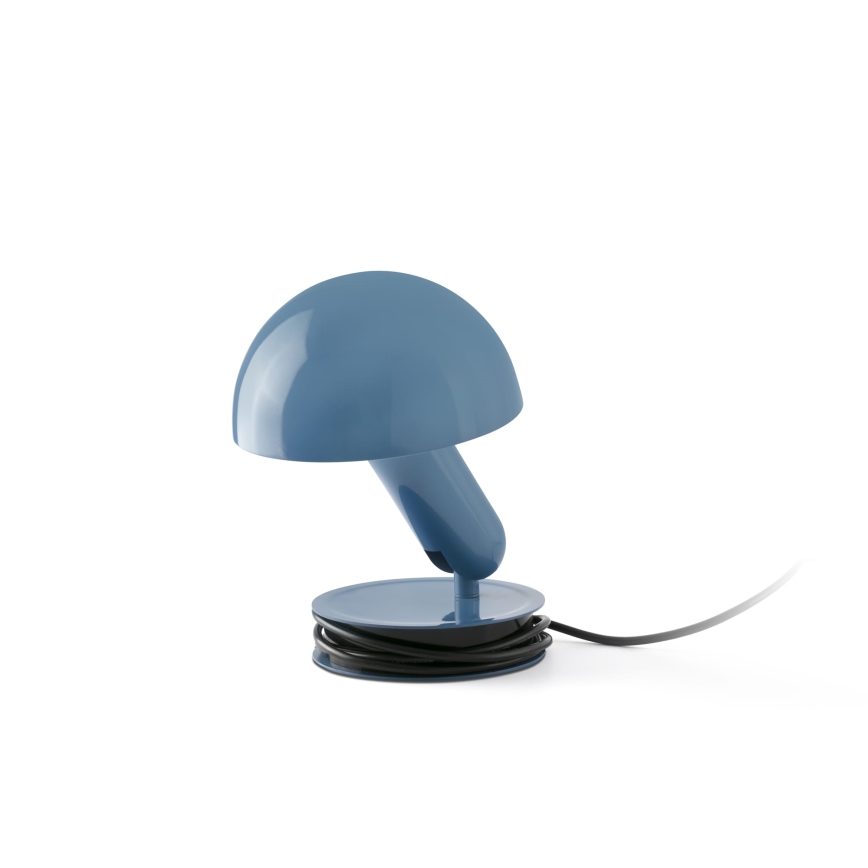 FARO 56102 - Eπιτραπέζια λάμπα με κλιπ 2σε1 BELA 1xE27/15W/230V μπλε