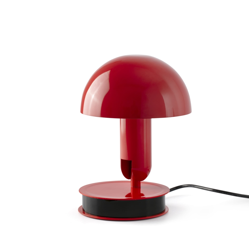 FARO 56103 - Eπιτραπέζια λάμπα με κλιπ 2σε1 BELA 1xE27/15W/230V κόκκινο