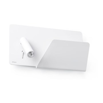 FARO 62122 - LED Επιτοίχιο φωτιστικό σποτ SUAU LED/3W/230V USB λευκό