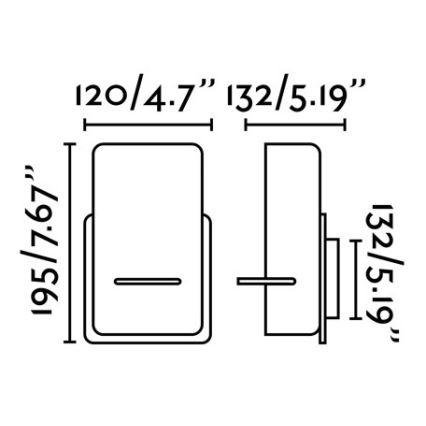 FARO 62130 - Φωτιστικό τοίχου SMILE 1xE27/15W/230V λευκό