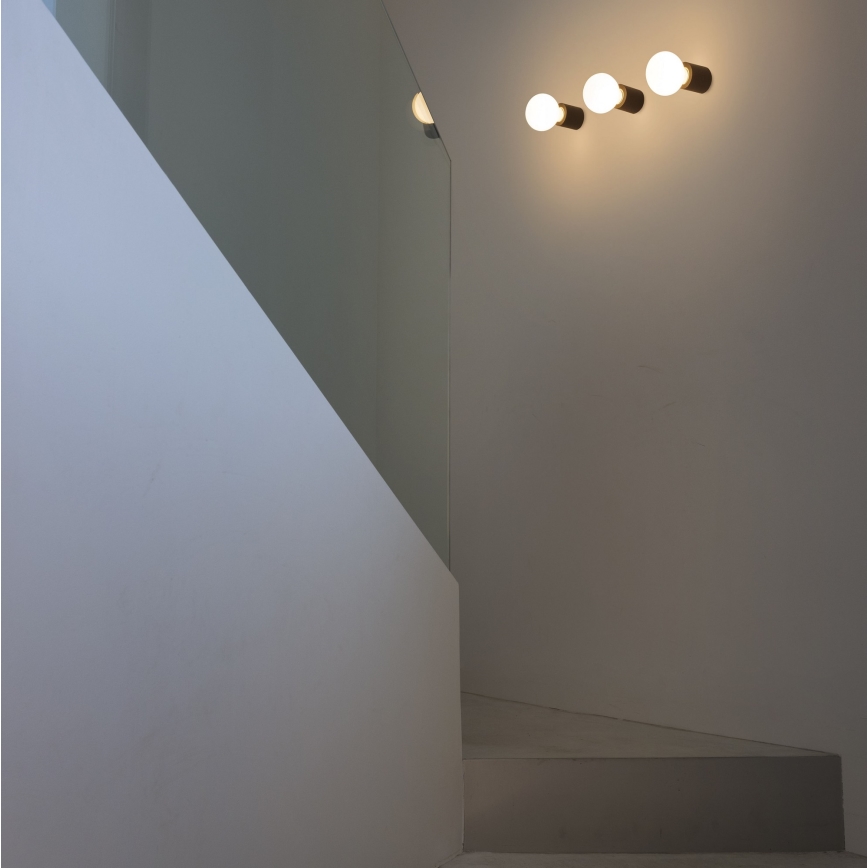 FARO 62151 - Φωτιστικό τοίχου  TEN 1xE27/20W/230V μαύρο