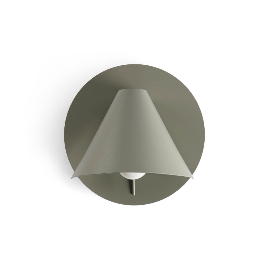 FARO 62356 - Επιτοίχιο φωτιστικό σποτ NOON 1xE27/15W/230V πράσινο