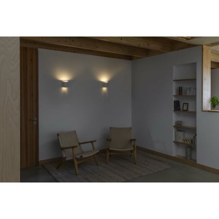 FARO 63428 - Φωτιστικό τοίχου KAPPU 1xE14/7W/230V 15,8x15 cm λευκό