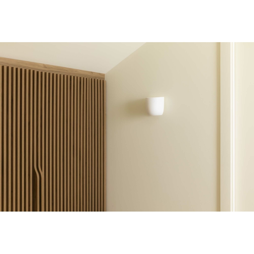 FARO 63428 - Φωτιστικό τοίχου KAPPU 1xE14/7W/230V 15,8x15 cm λευκό