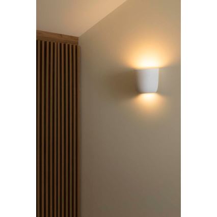FARO 63428 - Φωτιστικό τοίχου KAPPU 1xE14/7W/230V 15,8x15 cm λευκό