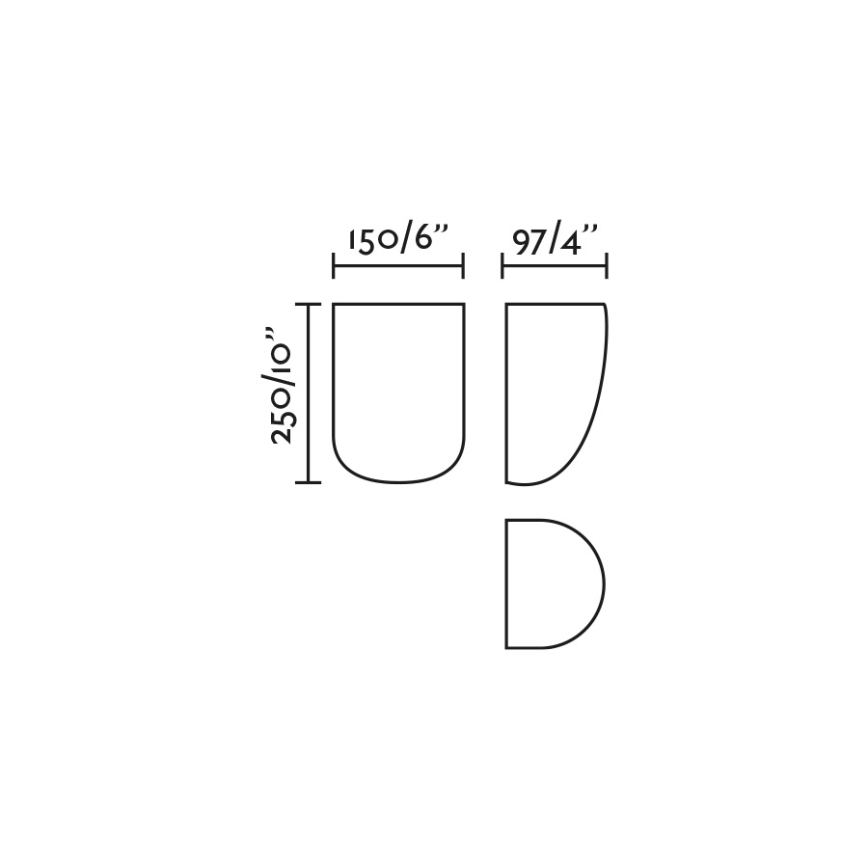 FARO 63429 - Φωτιστικό τοίχου KAPPU 1xE14/7W/230V 25x15 cm λευκό