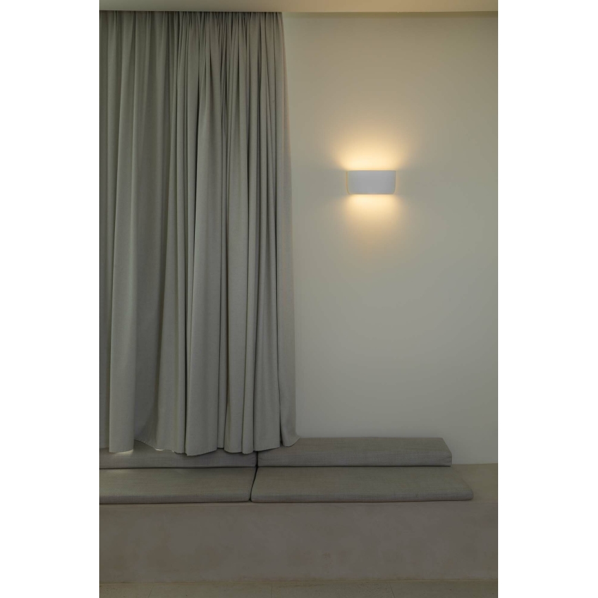 FARO 63430 - Φωτιστικό τοίχου KAPPU 2xE14/7W/230V 16,8x30 cm λευκό