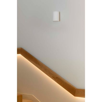 FARO 63435 - Φωτιστικό τοίχου TRAMA 1xE14/7W/230V λευκό