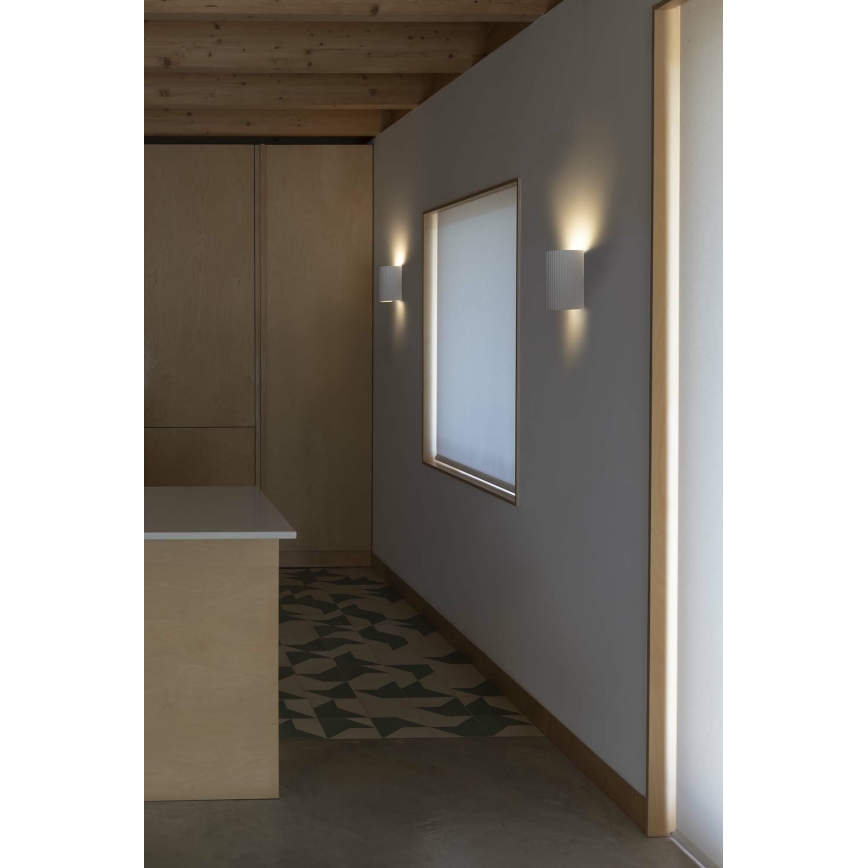 FARO 63435 - Φωτιστικό τοίχου TRAMA 1xE14/7W/230V λευκό