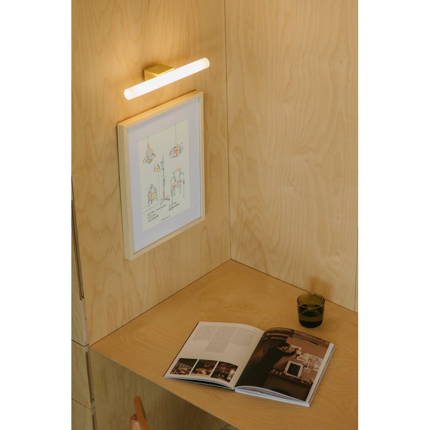 FARO 63549 - Φωτισμός καθρέφτη μπάνιου LED CALMA LED/5W/230V IP44 κίτρινο
