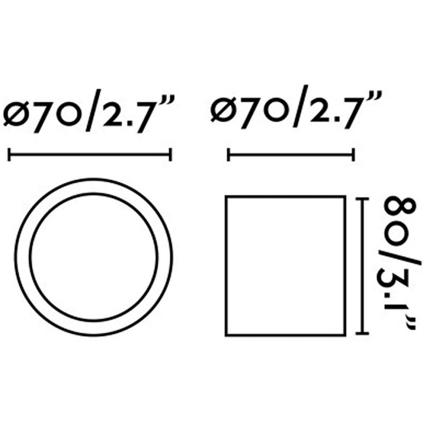 Faro 64206 - Φως σποτ LED HARU LED/6W/230V λευκό