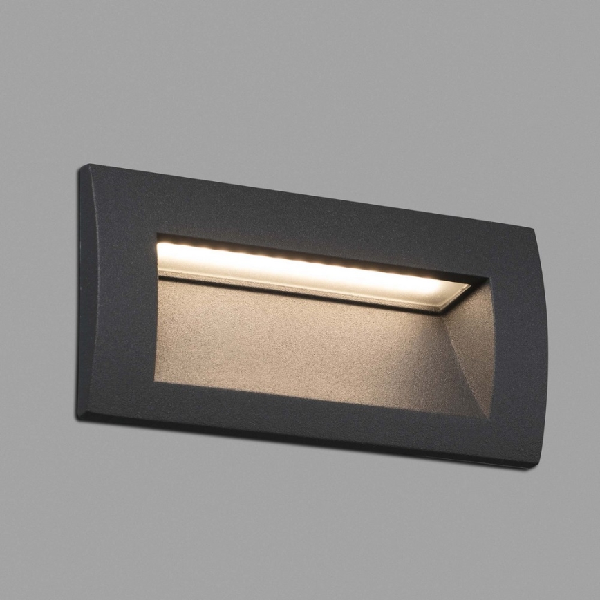 FARO 70147 - LED εντοιχισμένο εξωτερικό φωτιστικό SEDNA-2 LED/3W/230V IP65