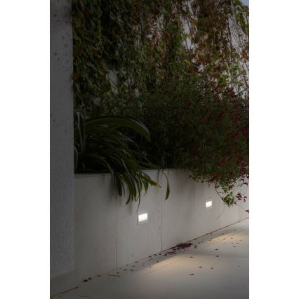 FARO 70288 - LED Εντοιχιζόμενο φωτιστικό MANI LED/5W/230V 2200/2700/3200/4000K IK07 IP65 λευκό