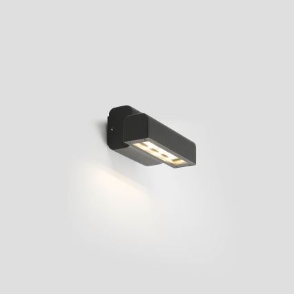 FARO 70294 - LED φωτιστικό τοίχου εξωτερικού χώρου BALIC LED/8W/230V 3000/4000/6500K IP65 μαύρο