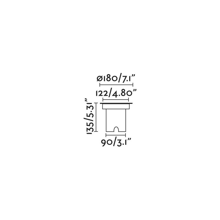 FARO 70309 - Φωτιστικό δρόμου εξωτερικού χώρου LED GEISER LED/15W/230V IK08 IP67