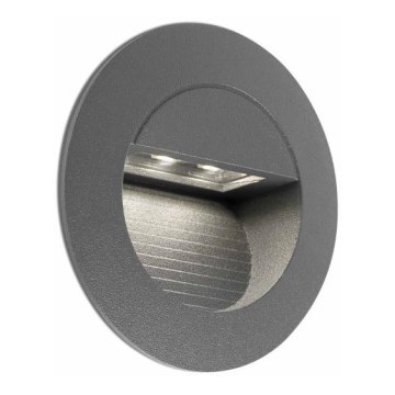 FARO 70403 - Φως τοίχου εξωτερικού χώρου LED MINI RACING LED/1,2W/230V IP44