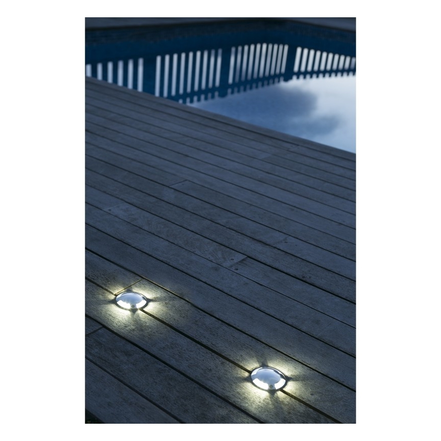 FARO 70564 - Φωτιστικό χωνευτό LED εξωτερικού χώρου KEENAN-3 LED/1W/12V IP67