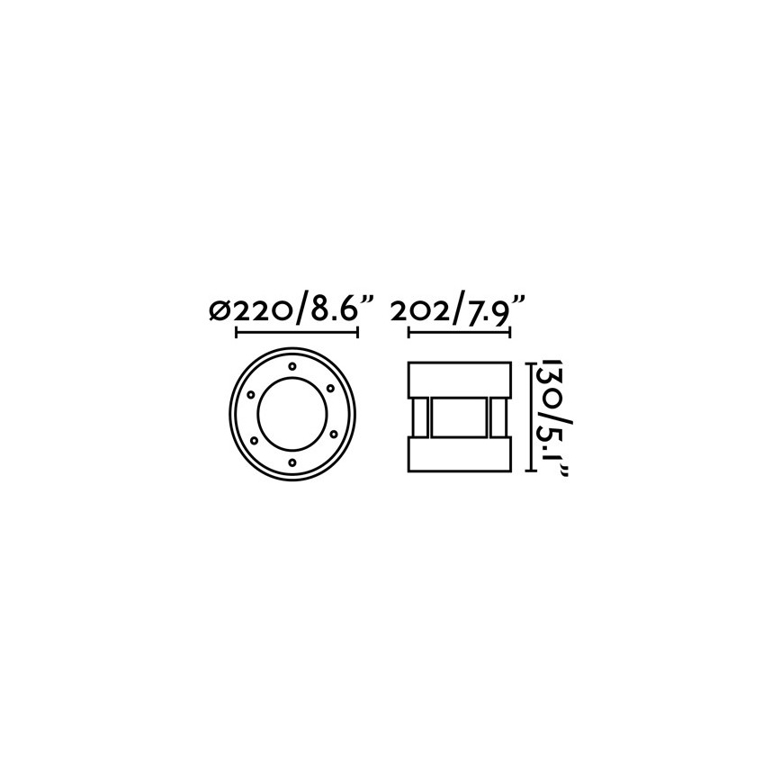 FARO 70587 - Φωτιστικό δρόμου εξωτερικού χώρου LED SURIA-24 LED/24W/230V IK08 IP67