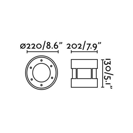 FARO 70587 - Φωτιστικό δρόμου εξωτερικού χώρου LED SURIA-24 LED/24W/230V IK08 IP67
