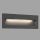 FARO 70638 - Εξωτερικό εντοιχιζόμενο φωτιστικό LED NAT LED/8W/230V IP65 μαύρο