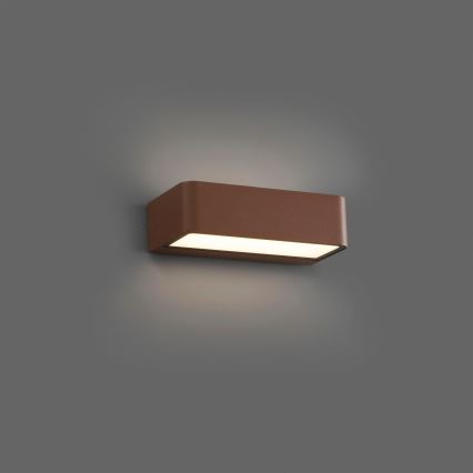 FARO 71309 - LED Εξωτερικό Επιτοίχιο Φωτιστικό TAKUA LED/10W/230V IP65 καφέ