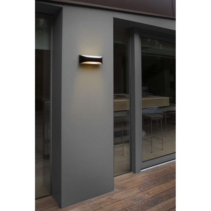 FARO 71519 - Φως τοίχου εξωτερικού χώρου VIEW 1xE27/15W/100-240V IP54