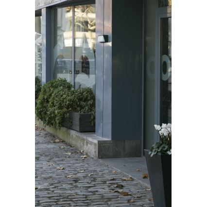 FARO 71537 - LED Επιτοίχιο φωτιστικό εξωτερικού χώρου HALF 1xLED/20W/230V IP65