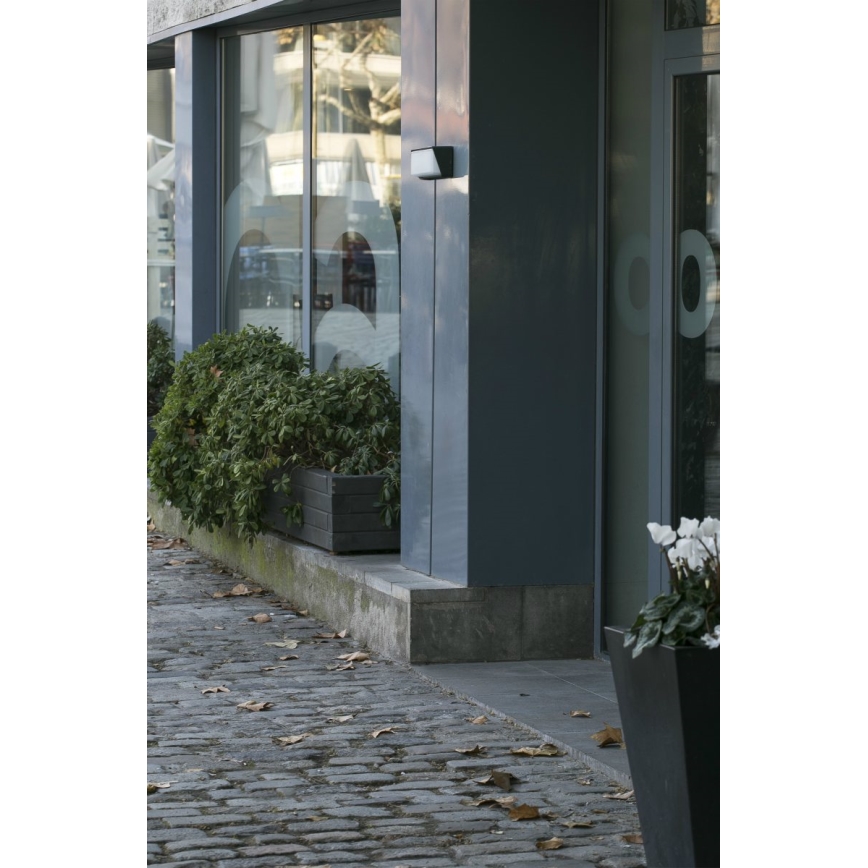 FARO 71537 - LED Επιτοίχιο φωτιστικό εξωτερικού χώρου HALF 1xLED/20W/230V IP65