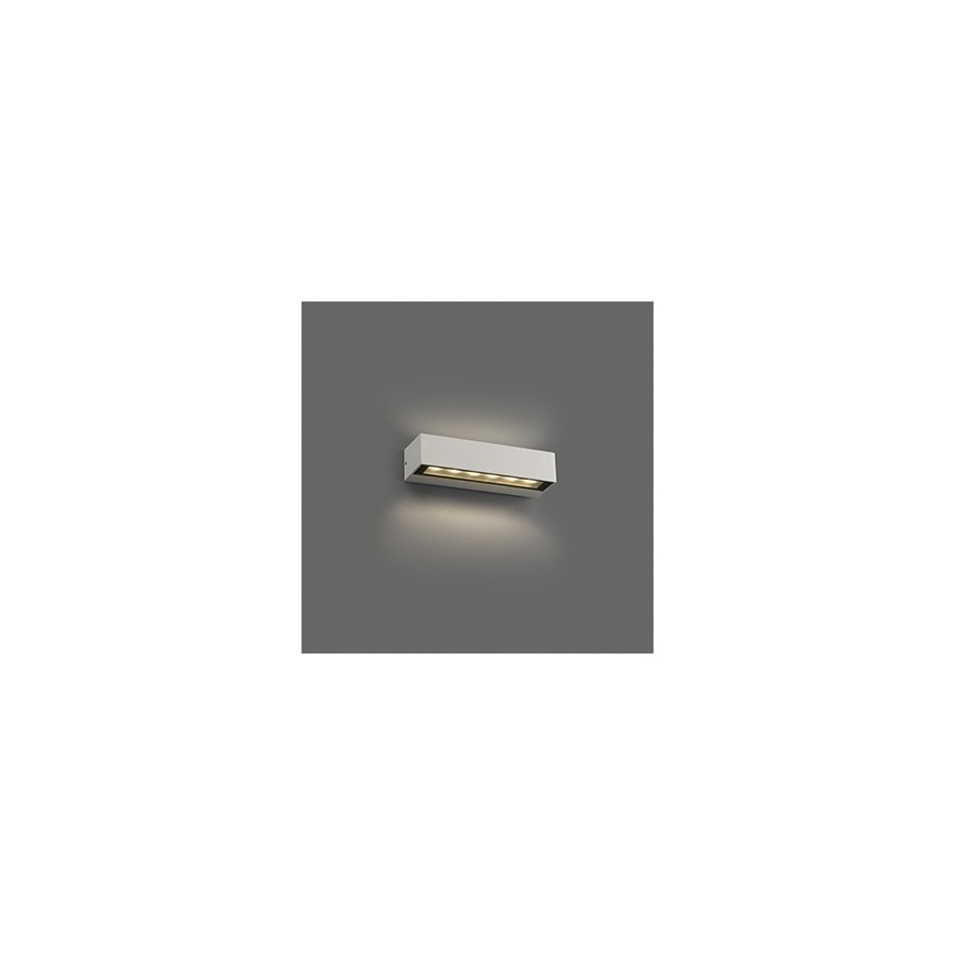 FARO 71900 - LED Επιτοίχιο φωτιστικό εξωτερικού χώρου DORO 2xLED/6,5W/230V IP65