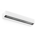 FARO 71903 - LED επιτοίχιο φωτιστικό εξωτερικού χώρου DORO 2xLED/10W/230V IP65 λευκό